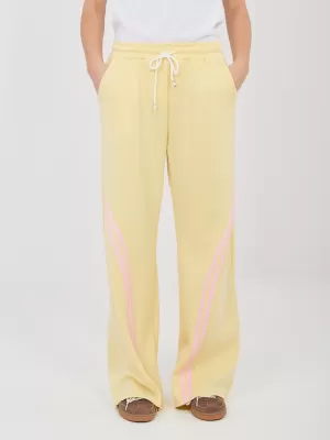 Dámské tepláky RUE PARIS IT-DR-22168.66 BRIGHT YELLOW