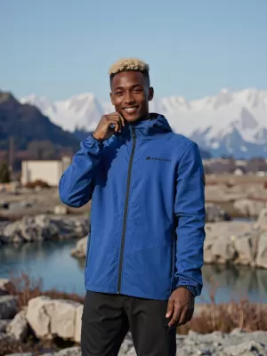 Pánská hřejivá mikina ALPINE PRO HURAM CLASSIC BLUE