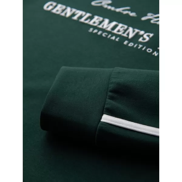  Pánská mikina OMBRE OM-SSNZ-0268 DARK GREEN 