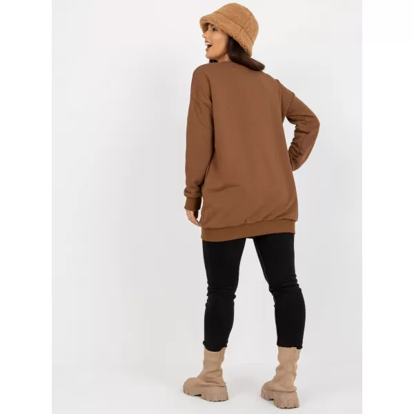 Dámská mikina RELEVANCE RV-BL-8310.60 BROWN 