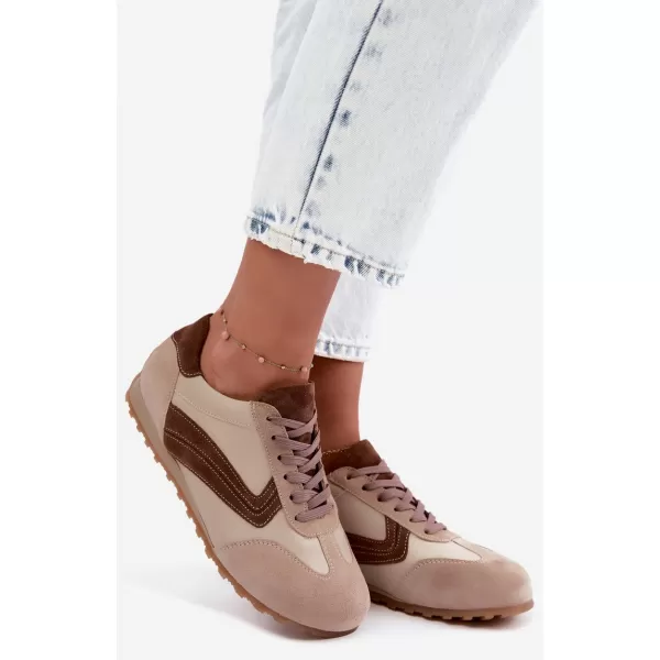  Dámské tenisky ZAZOO N1400/ BROWN 
