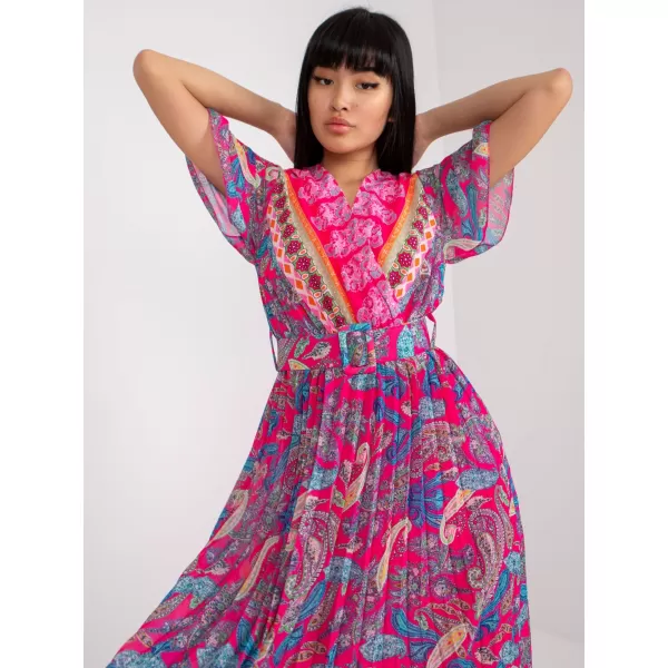 Dámské šaty ITALY MODA DHJ-SK-11331-3.61 DARK PINK 