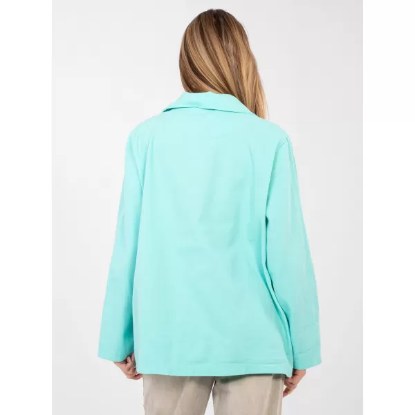  Dámská bunda RUE PARIS IT-MA-FL9992.97 TURQUOISE 