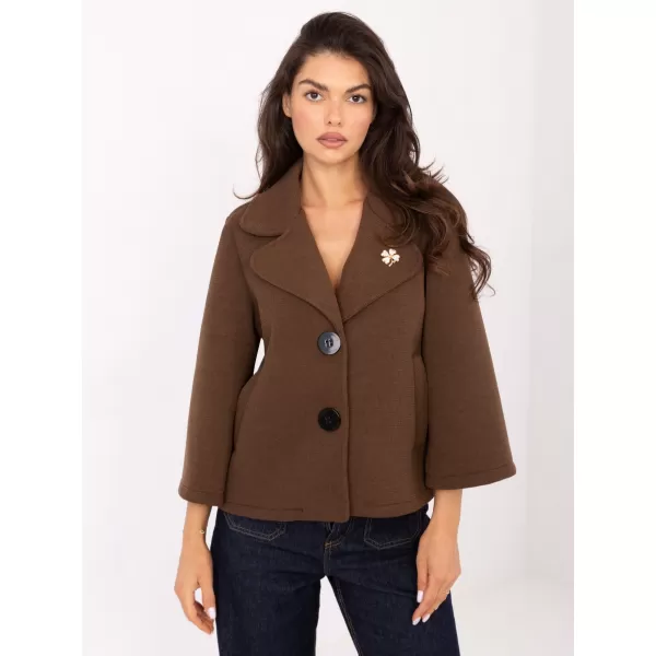  Dámská bunda RUE PARIS IT-KR-FL8159.24 BROWN 