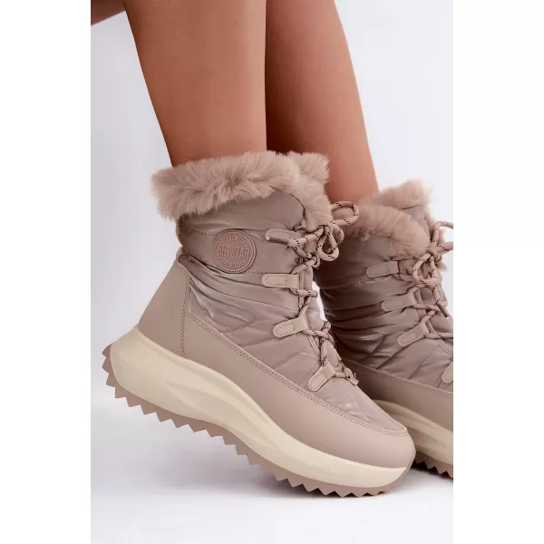  Dámské sněhule BIG STAR SHOES UU274221 BEIGE 