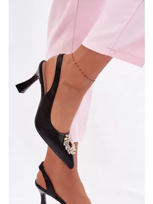 Dámské sandály VINCEZA 62277 BLACK
