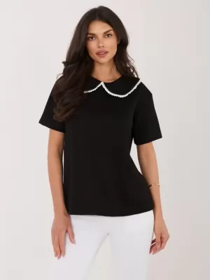 Dámská halenka ITALY MODA MI-BZ-3406.90 BLACK