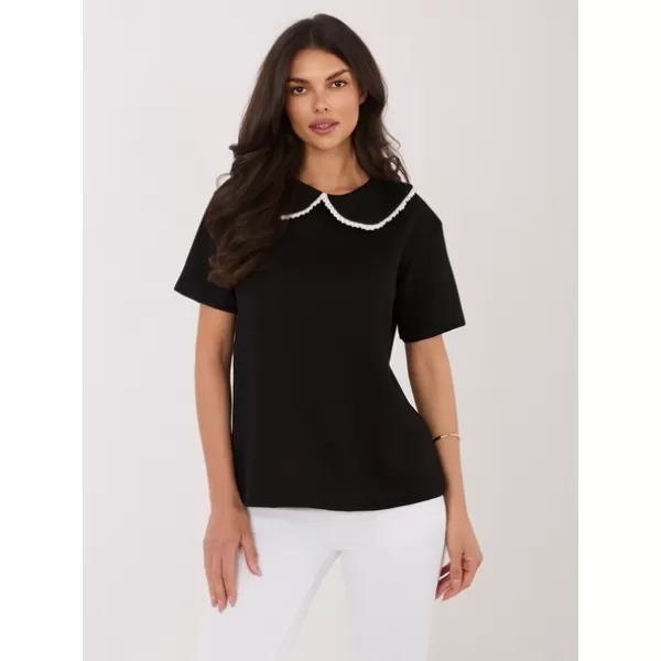  Dámská halenka ITALY MODA MI-BZ-3406.90 BLACK 