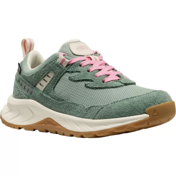  Dětské turistické boty KEEN HIGHTRAIL WP YOUTH LILY PAD/CASHMERE ROSE 