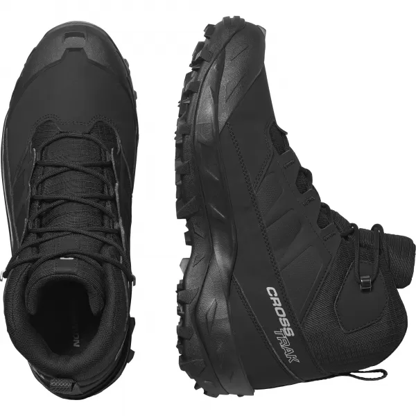  Pánské boty SALOMON CROSSTRAK WATERPROOF L47570200 BLACK/BLACK/ASPHALT 