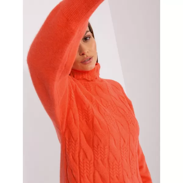 Dámský svetr WOOL FASHION ITALIA AT-SW-23401.97P ORANGE 
