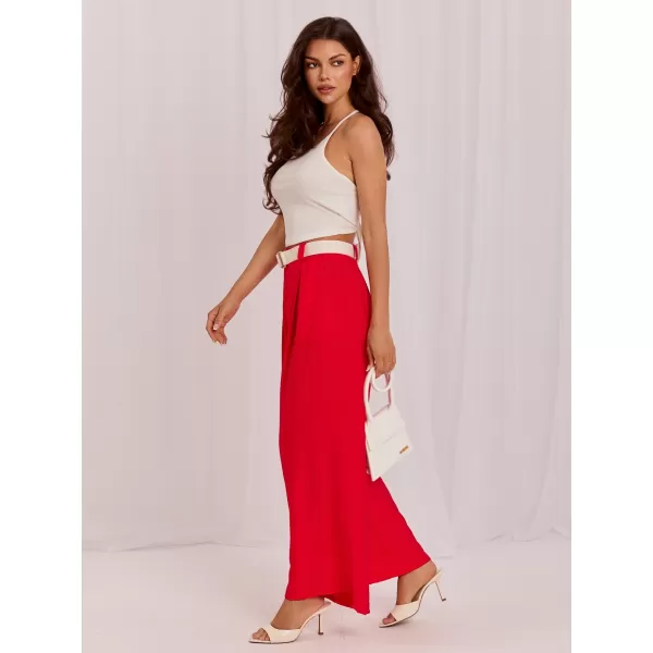  Dámské kalhoty RUE PARIS IT-SP-10358.16 RED 