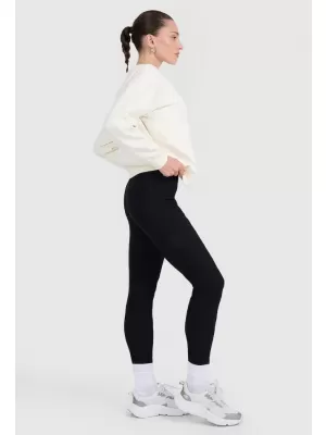 Dámské legíny 4F 4FWAW25TTIGF237 DEEP BLACK