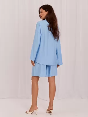 Dámský komplet RUE PARIS IT-KMPL-10365.04 LIGHT BLUE