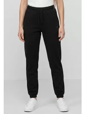 Dámské kalhoty 4F 4FWMM00TTROF1658 DEEP BLACK