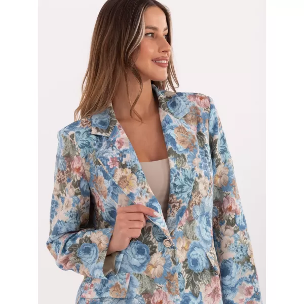  Dámská bunda RUE PARIS IT-MA-FL8932.60 LIGHT BLUE 