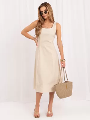 Dámské šaty ITALY MODA IR-SK-J172902.74 LIGHT BEIGE