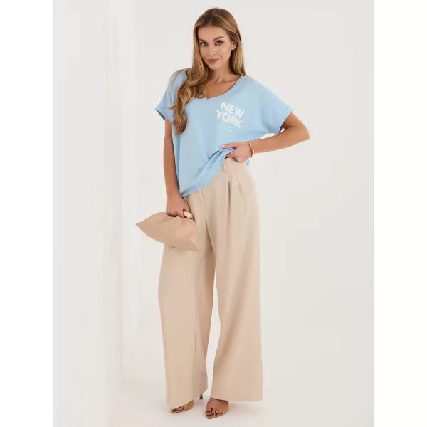  Dámské triko RELEVANCE RV-BZ-A1258.00 LIGHT BLUE 