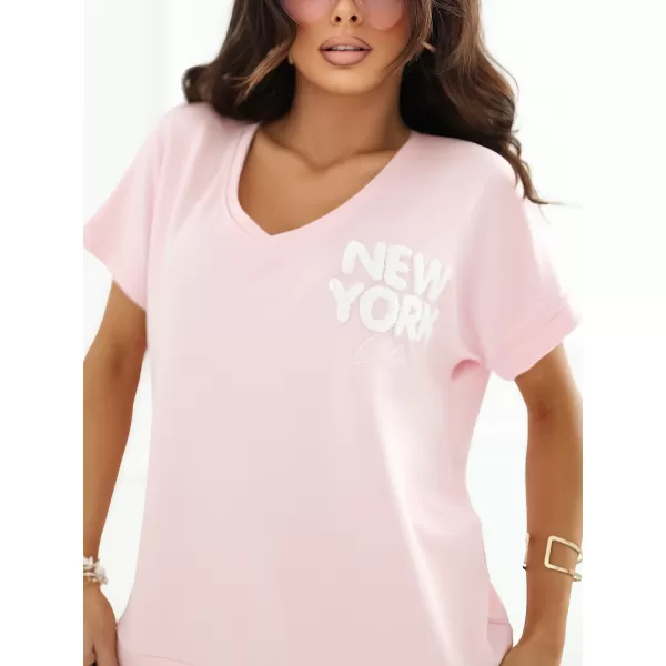  Dámské triko RELEVANCE RV-BZ-A1258.00 BRIGHT PINK 