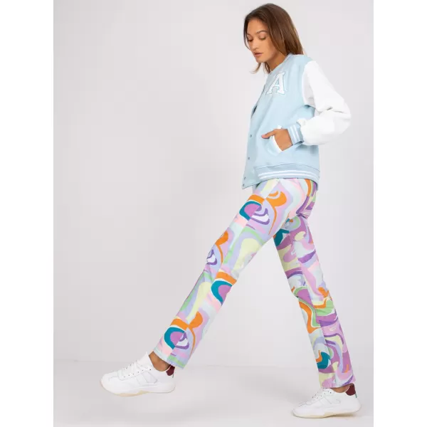  Dámská mikina EX MODA EM-BL-697.88 LIGHT BLUE 