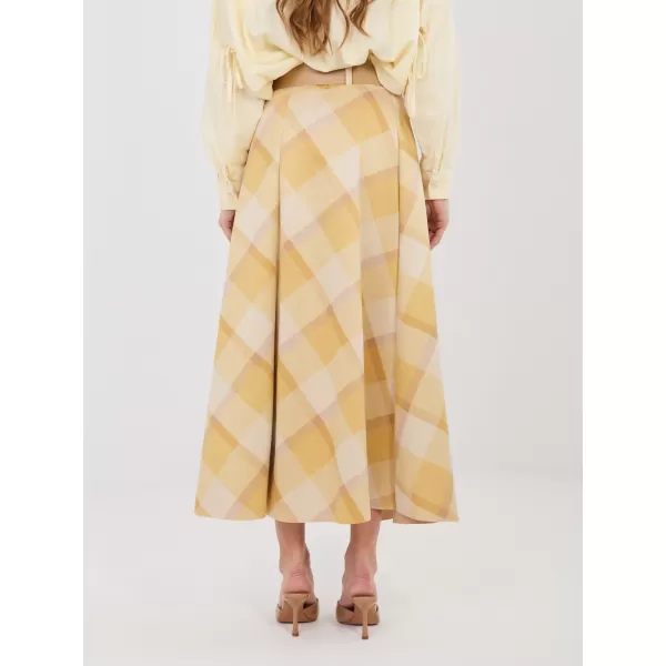  Dámská sukně ITALY MODA IT-SD-23296-1.85 YELLOW 