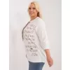 Dámská halenka RELEVANCE RV-BZ-9450.36 WHITE-BROWN