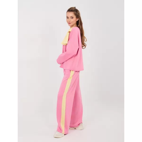  Dámská tepláková souprava RUE PARIS IT-KMPL-22220.69 DARK PINK 