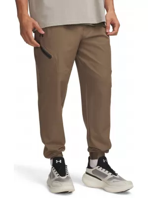 Pánské tepláky UNDER ARMOUR UA UNSTOPPABLE WOVEN JOGGER 1388823-219 HNĚDÁ
