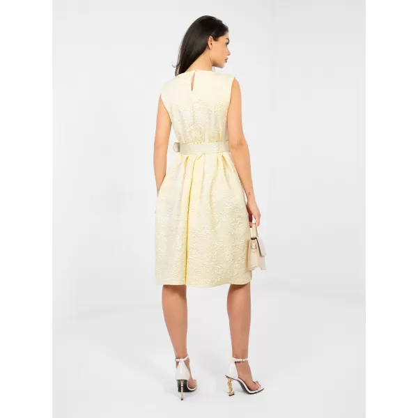  Dámské šaty RUE PARIS IT-SK-21861.86 BRIGHT YELLOW 