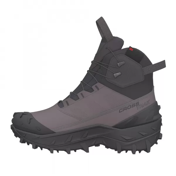  Dámské boty SALOMON CROSSTRAK POWDER WATERPROOF L47569900 NINE IRON/SHARK/PHANTOM 