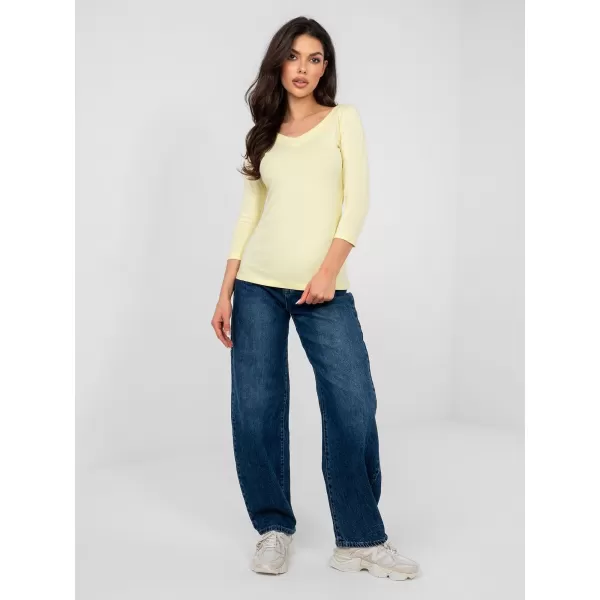  Dámské triko RUE PARIS RV-BZ-A1190.16 BRIGHT YELLOW 