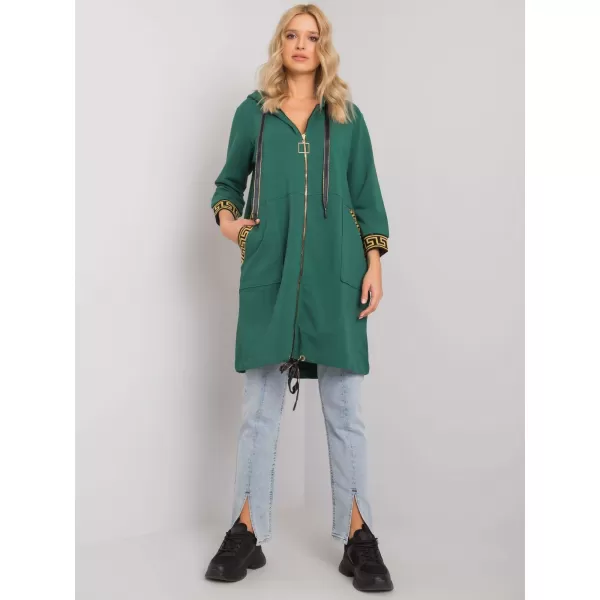  Dámská mikina RELEVANCE RV-BL-6792.02P DARK GREEN 