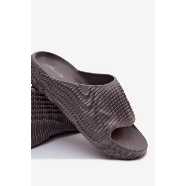  Pánské pantofle BOTO 56151 GREY 