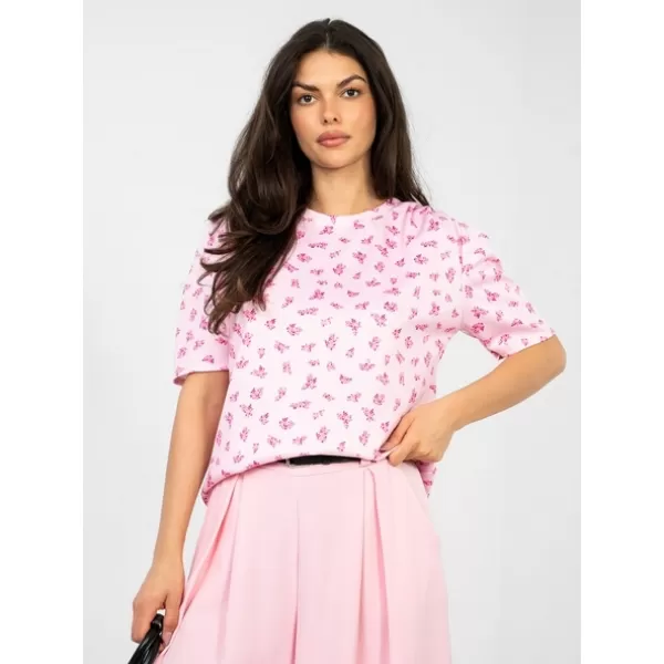  Dámská halenka ITALY MODA MI-BZ-A2985.97 BRIGHT PINK 