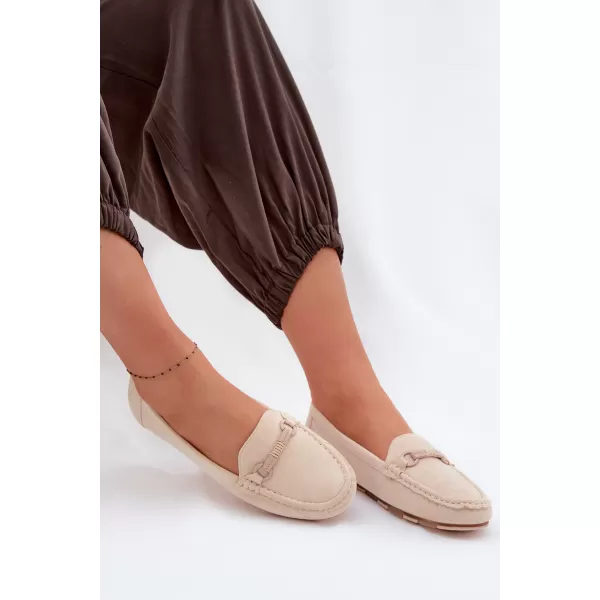 Dámské mokasíny BOTO 6358 BEIGE 