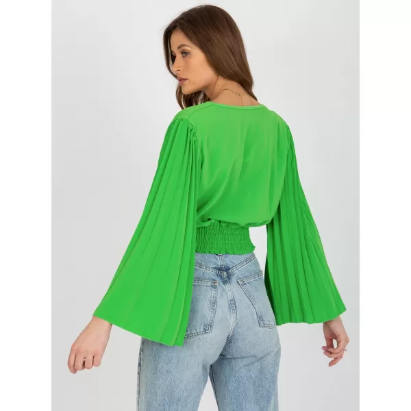  Dámská halenka ITALY MODA DHJ-BZ-16503.30X BRIGHT GREEN 