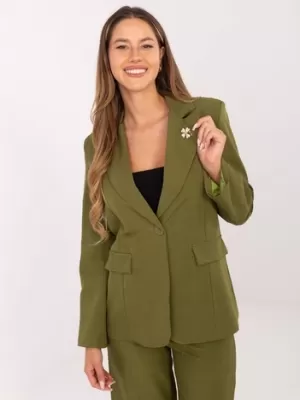 Dámská bunda RUE PARIS IT-MA-FL8391.87 OLIVE