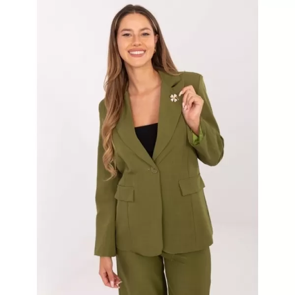  Dámská bunda RUE PARIS IT-MA-FL8391.87 OLIVE 