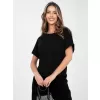 Dámské triko RUE PARIS RV-BZ-A1185.19 BLACK