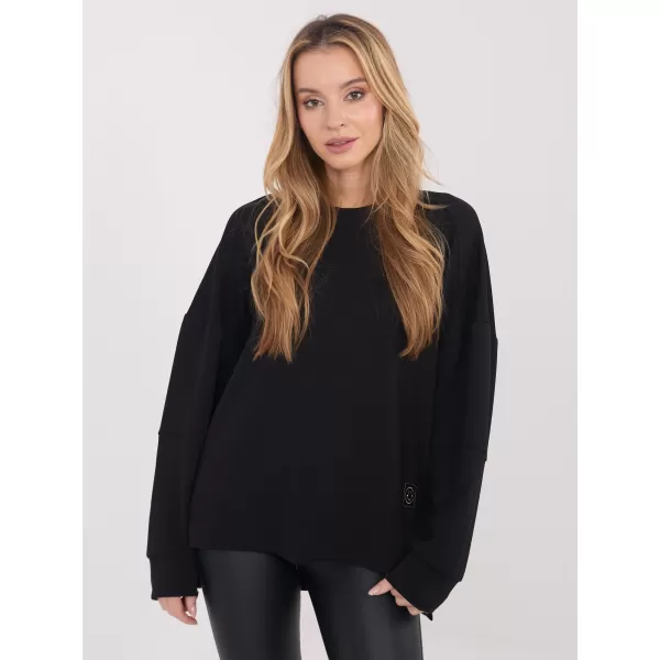  Dámská mikina RUE PARIS RV-BL-A1063.96 NOIRE 