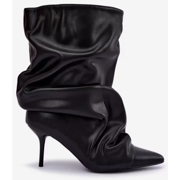  Dámské kotníkové boty BOTO CS068 BLACK 