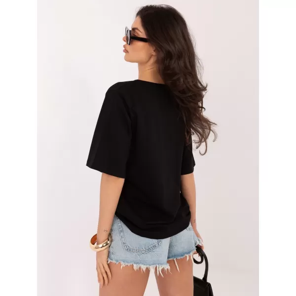  Dámské tričko RUE PARIS RV-BZ-A1268.18 BLACK 