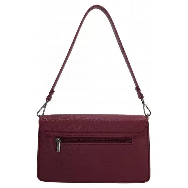  Kabelka Charm London Monaco W01440 Bordeaux red BORDEAUX RED 