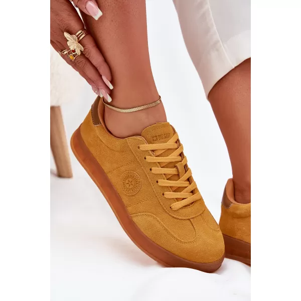  Dámské tenisky BIG STAR SHOES RR274846 YELLOW/GOLD 