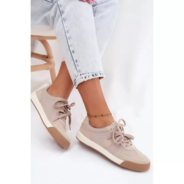  Dámské tenisky BIG STAR SHOES UU274001 BEIGE 