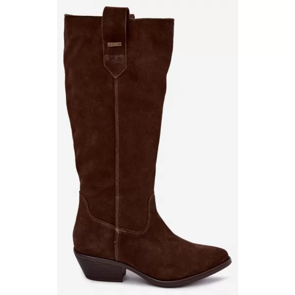 Dámské kozačky BIG STAR SHOES UU274519 CHOCOLATE 