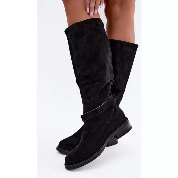  Dámské kozačky VINCEZA 89168 BLACK 
