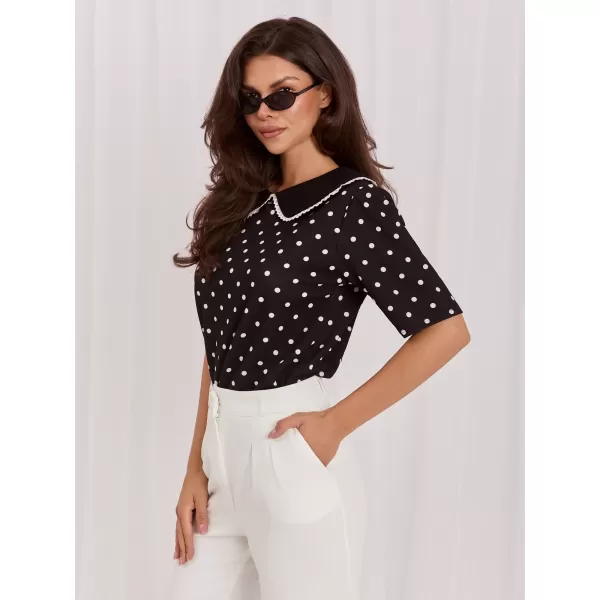  Dámská halenka ITALY MODA MI-BZ-4305.87 BLACK 