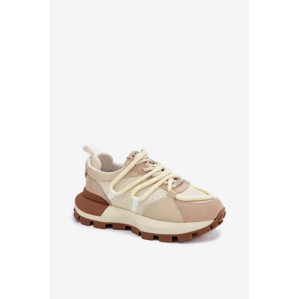  Dámské tenisky GOE TT2N4021 BEIGE 