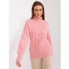 Dámský svetr WOOL FASHION ITALIA AT-SW-23401.97P BRIGHT PINK